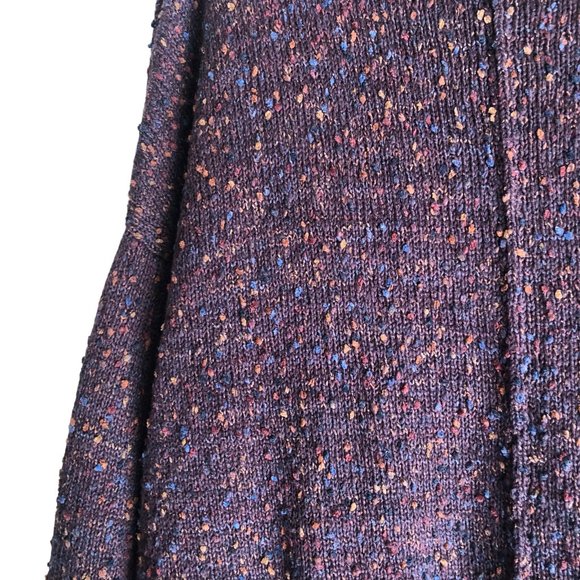 J. Jill Women's Sweater Size XL Chunky Knit Tunic Confetti Oversized Long Sleeve - Picture 8 of 10